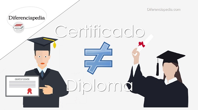 Diferencia entre certificado y diploma | Diferenciapedia.com: La Web de ...