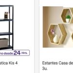 Estantes vs repisas