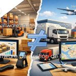 diferencia entre software de gestión de almacén y logística