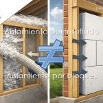 Diferencia entre aislamiento por insuflado y aislamiento por bloques