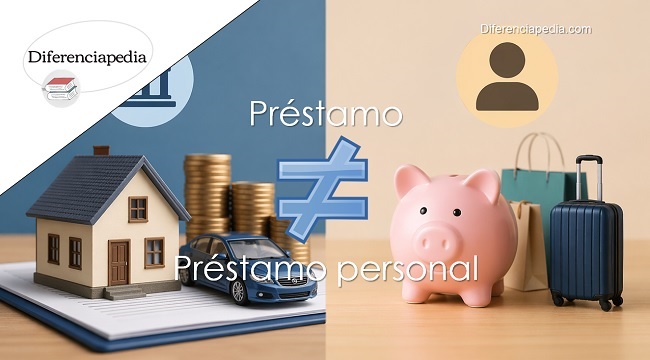 Diferencia entre préstamo y préstamo personal