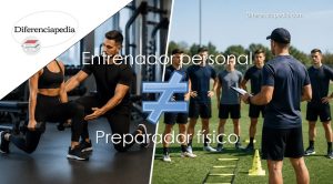 Diferencia entre entrenador personal y preparador físico