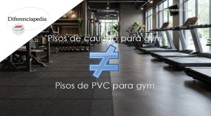 Diferencia entre pisos de caucho y pisos de PVC para gym